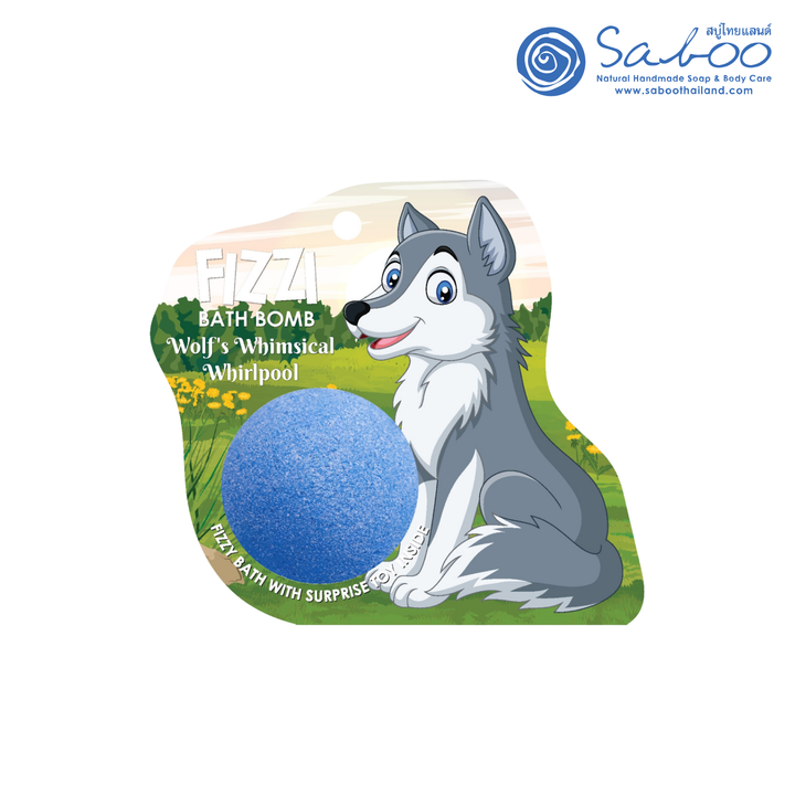 Fizzy Bath Bomb - Jungle Package - 100g - Wolf's Whimsical Whirlpool