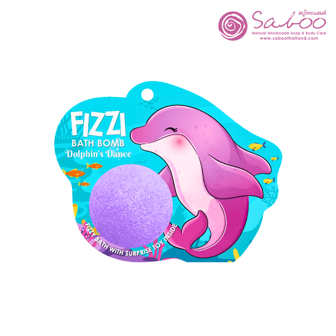 Fizzy Bath Bomb - Sea Animal Package - 100g - Dolphin's Dance