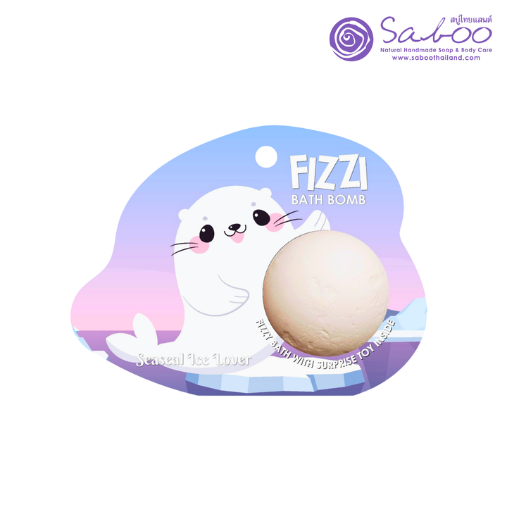 Fizzy Bath Bomb - Sea Animal Package - 100g - Seaseal Ice Lover
