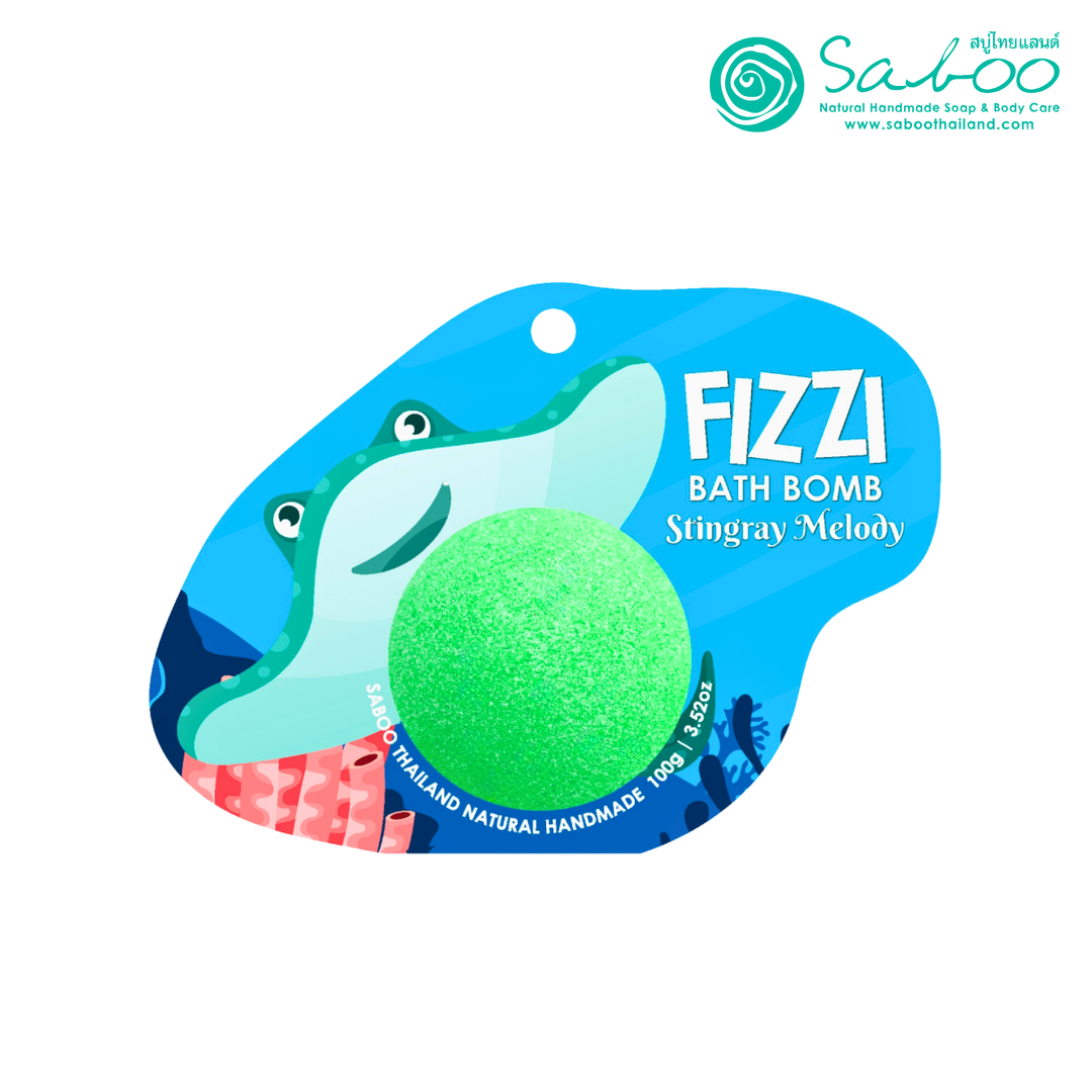 Fizzy Bath Bomb - Sea Animal Package - 100g - Stringgray Melody