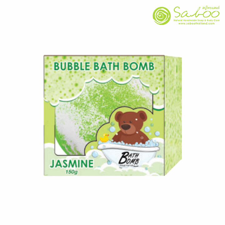 Bubble Bath Bomb - Box Package - 150g - Jasmine