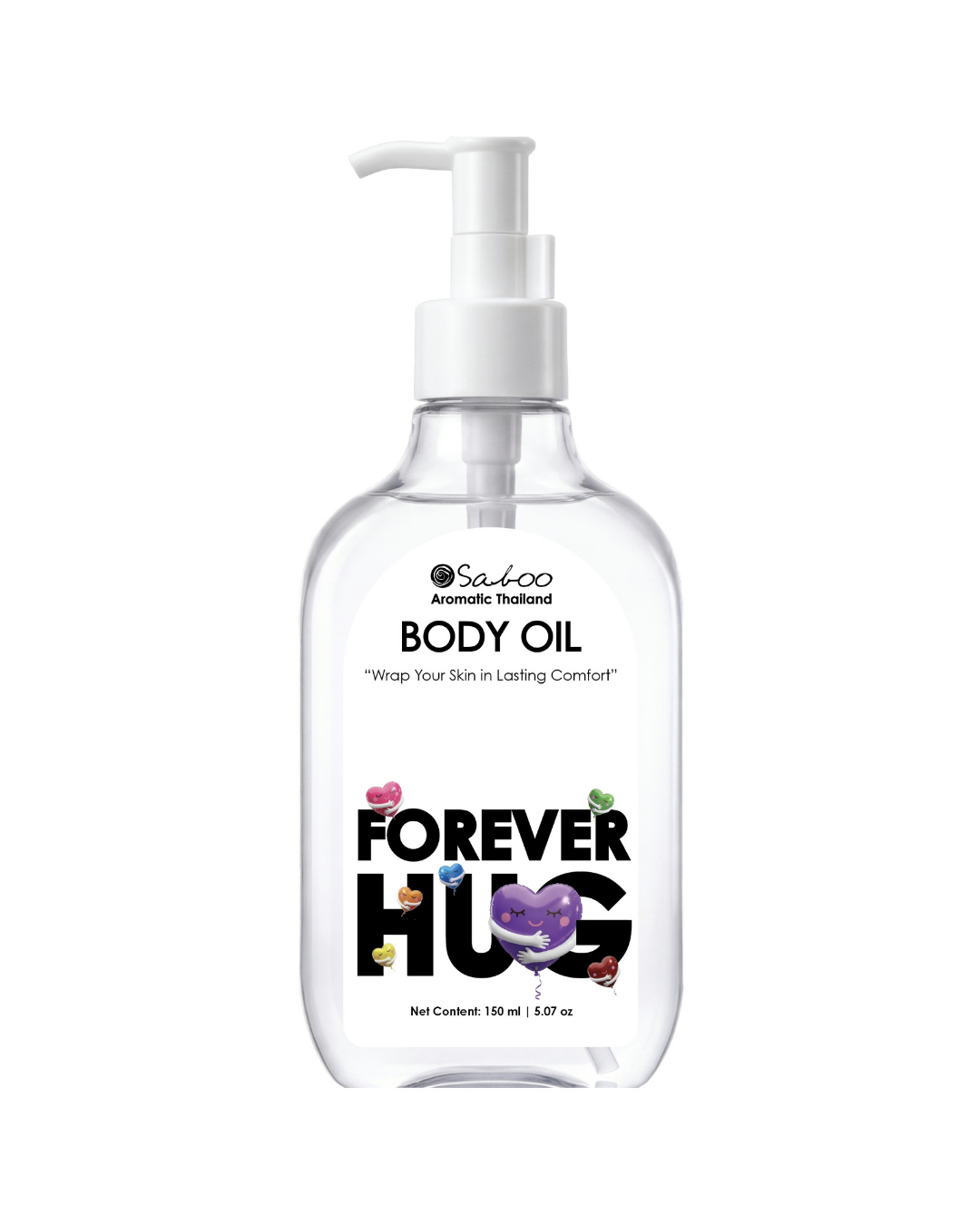 SABOO AROMATIC BODY OIL - 150ML - FOREVER HUG