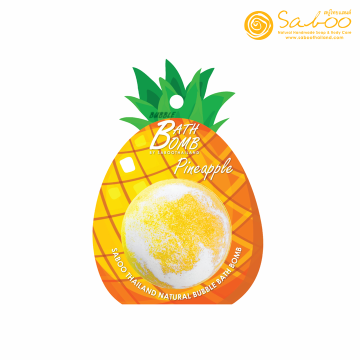 Bubble Bath Bomb - Fruit Package - 150g - Pineapple