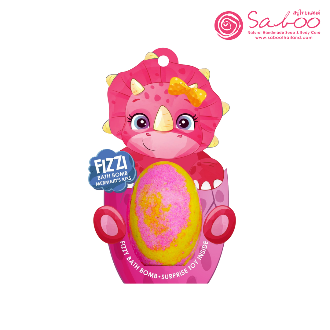 Fizzy Bath Bomb - Dinosaur Package - 180g - Mermaid's Kiss