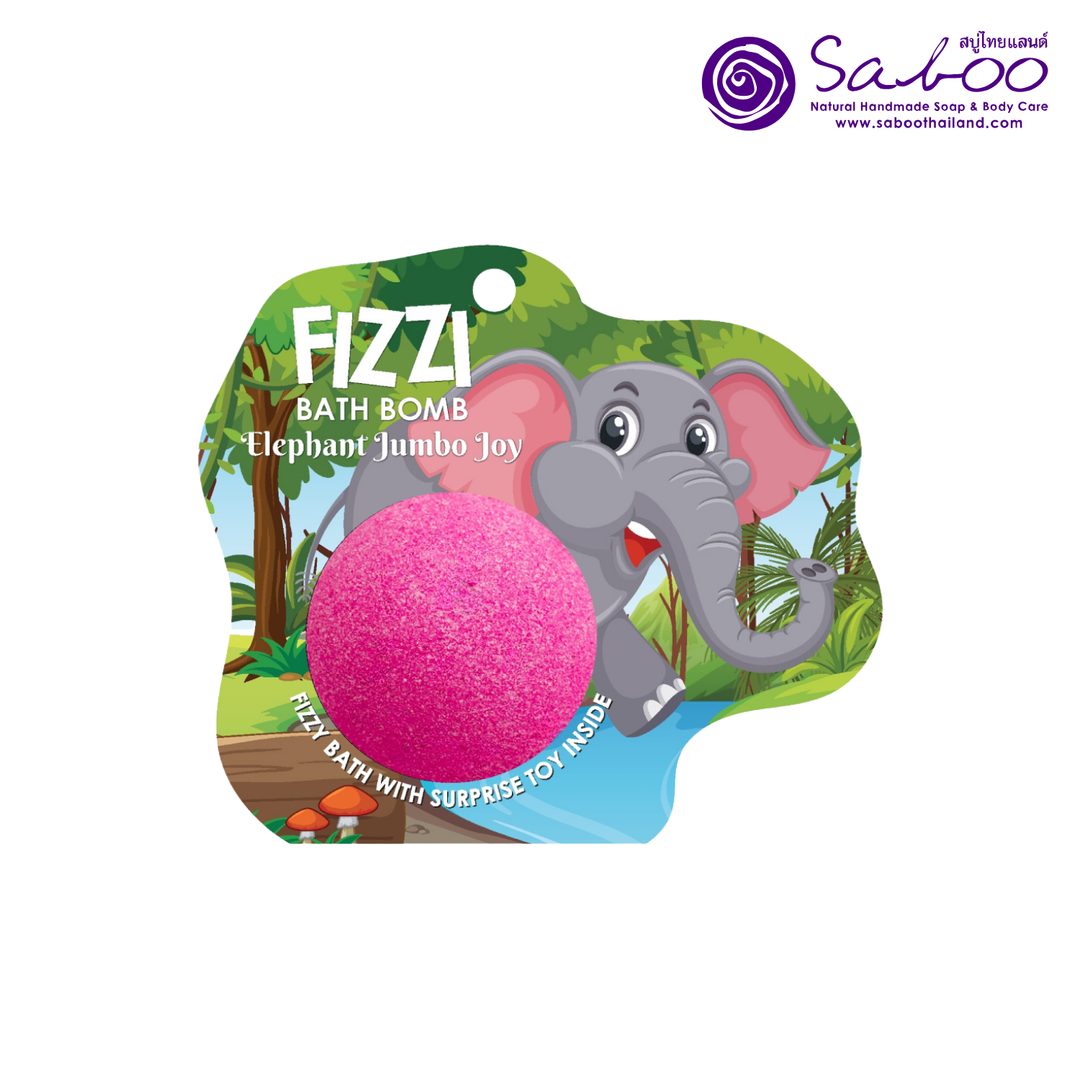 Fizzy Bath Bomb - Jungle Package - 100g - Elephant Jumbo Joy
