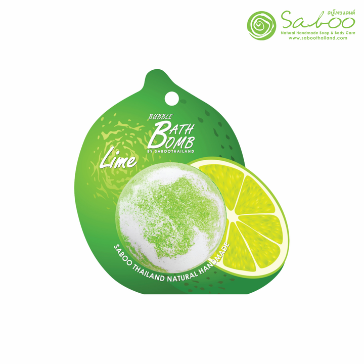 Bubble Bath Bomb - Fruit Package - 150g - Lime