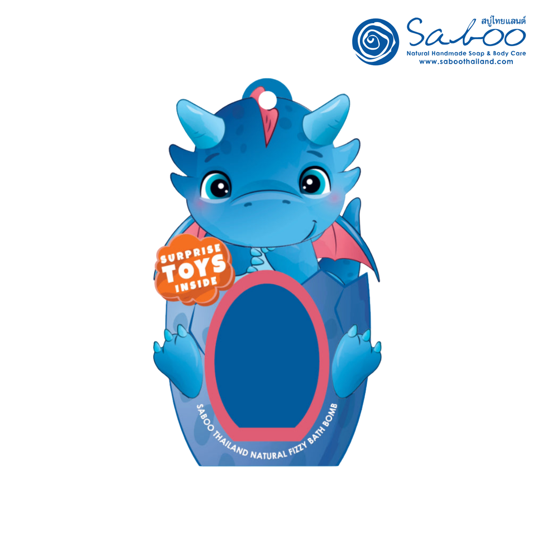 Fizzy Bath Bomb - Dinosaur Package - 180g - Rhino Super Cool
