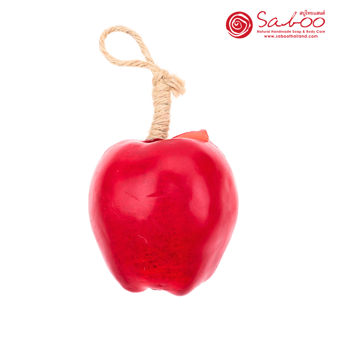 Natural Fancy Soap - 100g - Apple Red