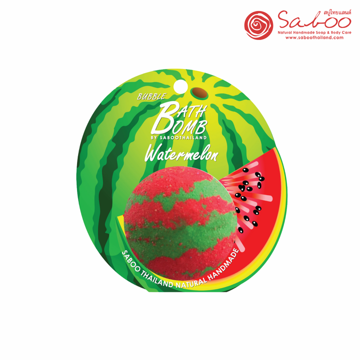Bubble Bath Bomb - Fruit Package - 150g - Watermelon