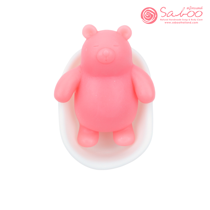 Natural Fancy Soap - 100g - Bear Pink