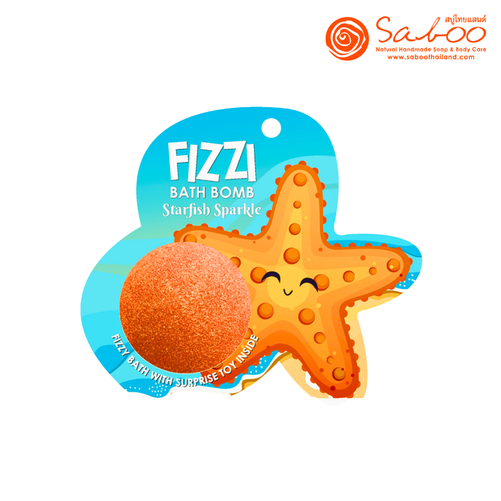 Fizzy Bath Bomb - Sea Animal Package - 100g - Starfish Sizzle