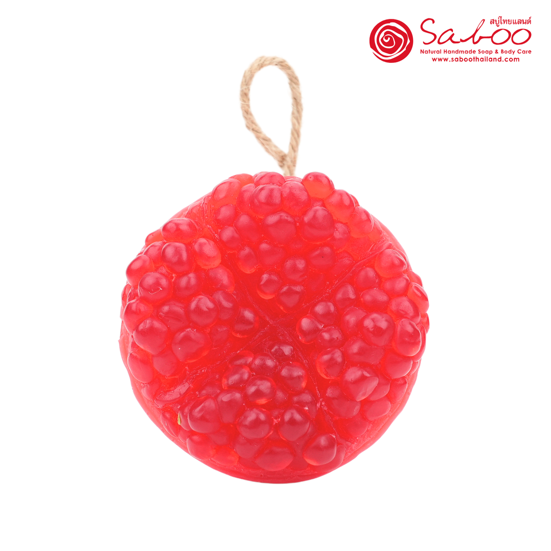 Natural Fancy Soap - Pomegranate