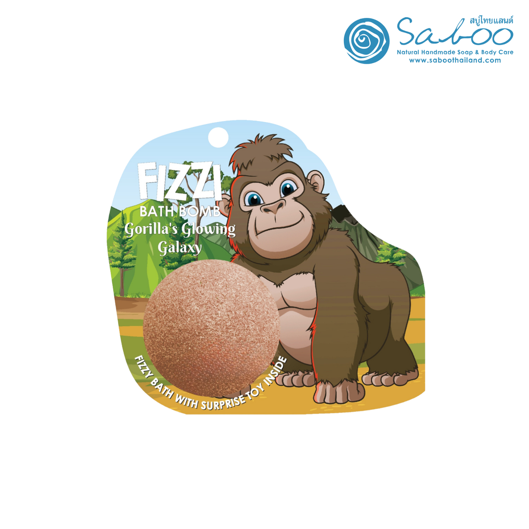 Fizzy Bath Bomb - Jungle Package - 100g - Gorilla's Galaxy