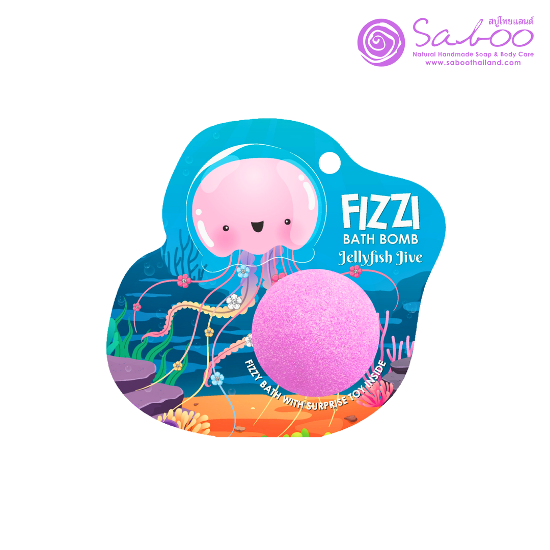 Fizzy Bath Bomb - Sea Animal Package - 100g - Jelly Live
