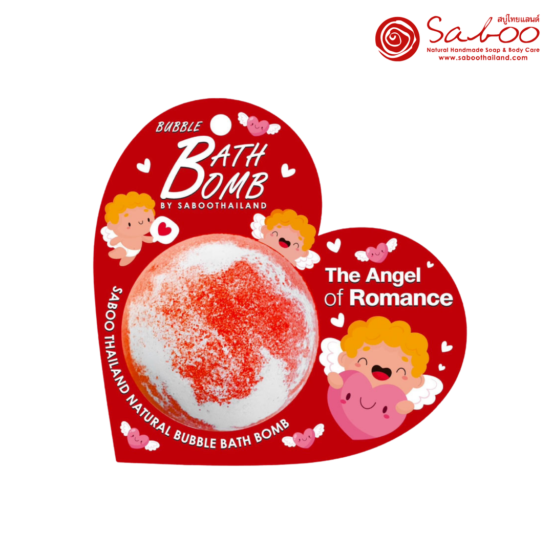Bubble Bath Bomb - Valentine Package - 150g - Rose