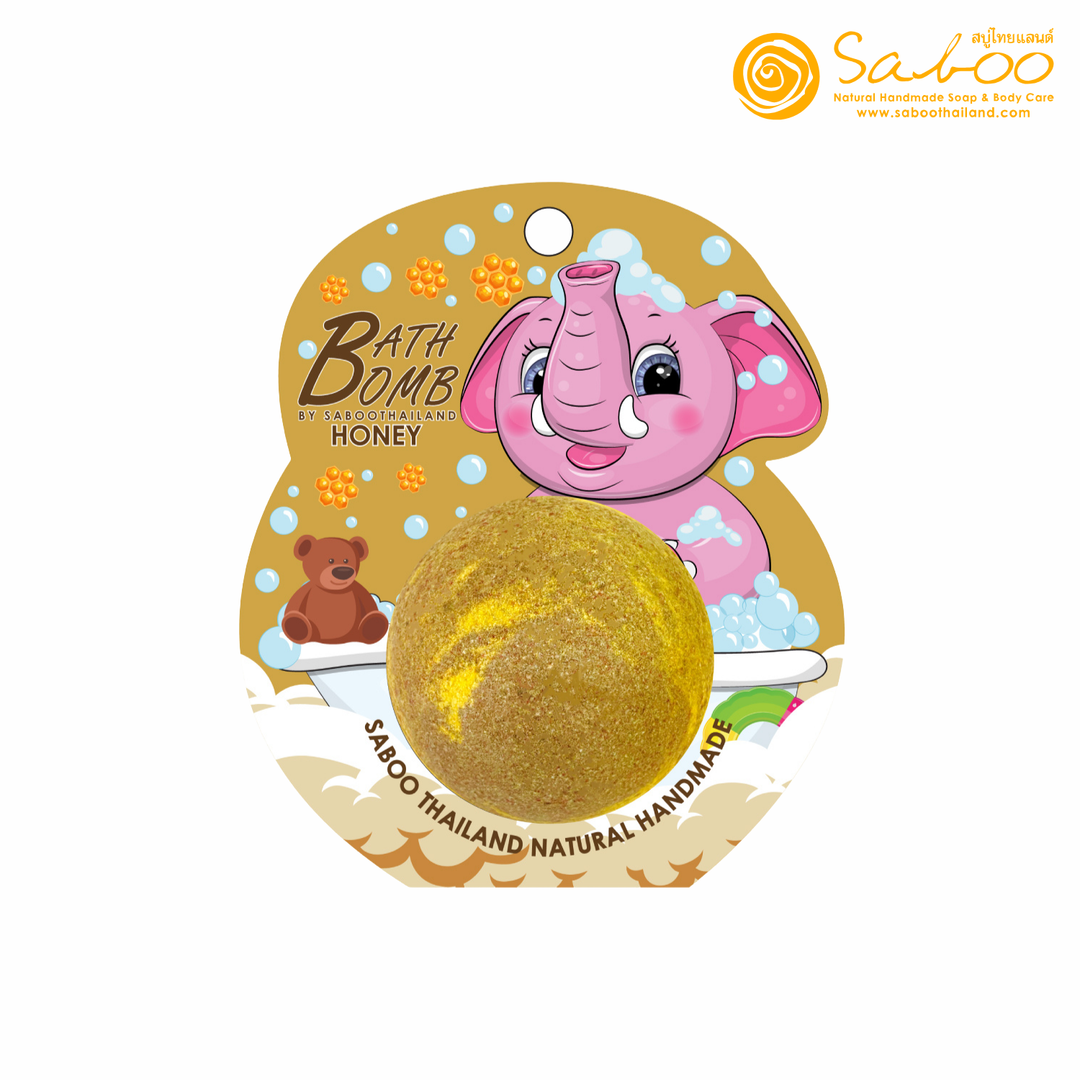 Bubble Bath Bomb - Elephant Package - 150g - Honey