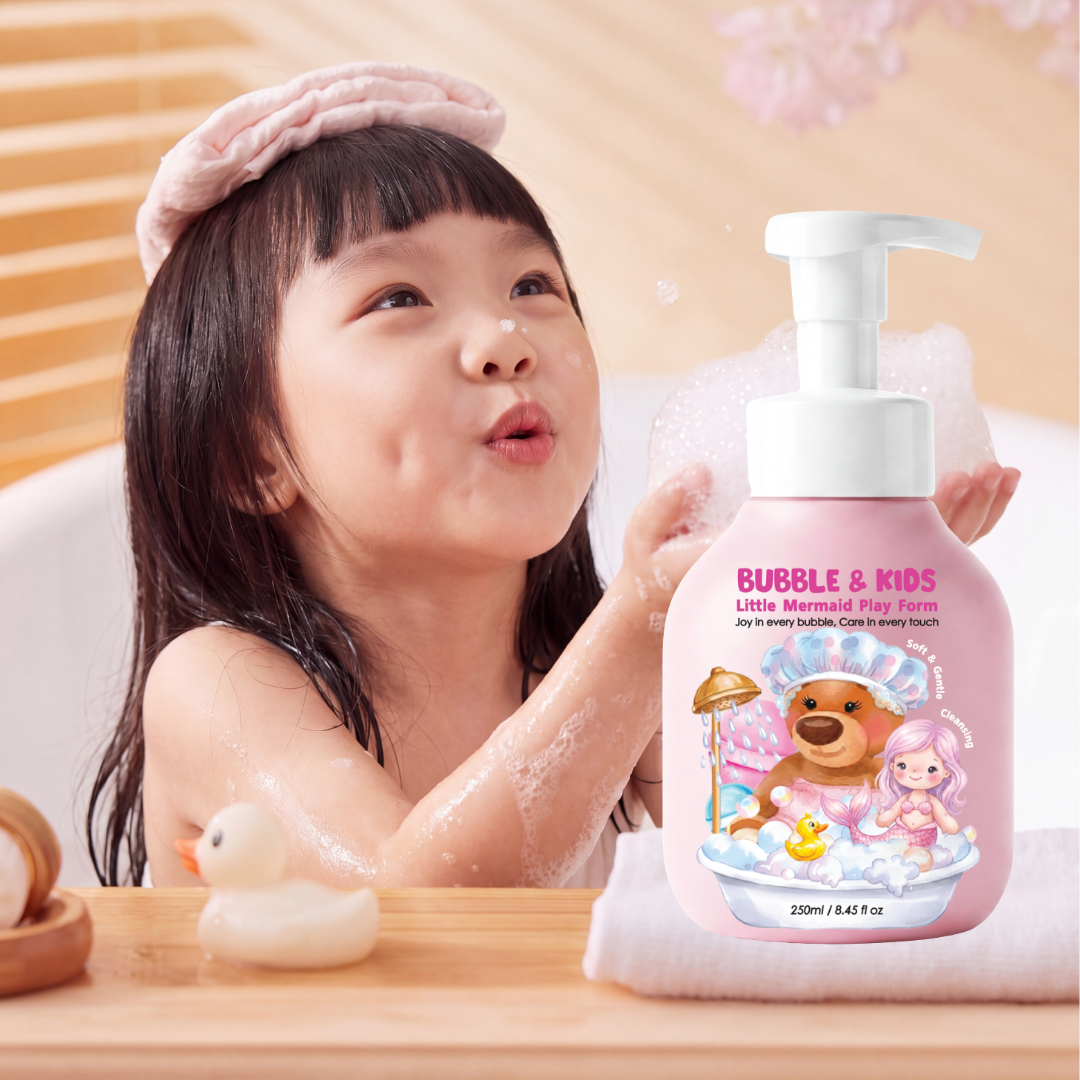 KIDS FOAM WASH 250 ML - LITTLE MERMAID PLAY FOAM