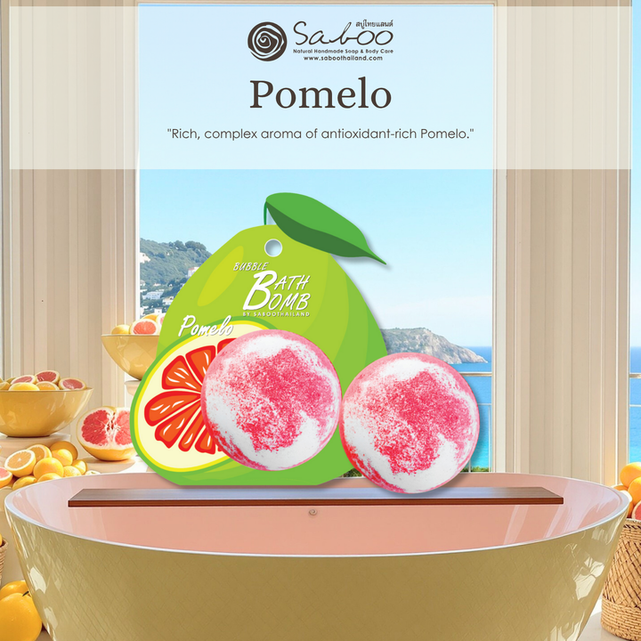 Bubble Bath Bomb - Fruit Package - 150g - Pomelo