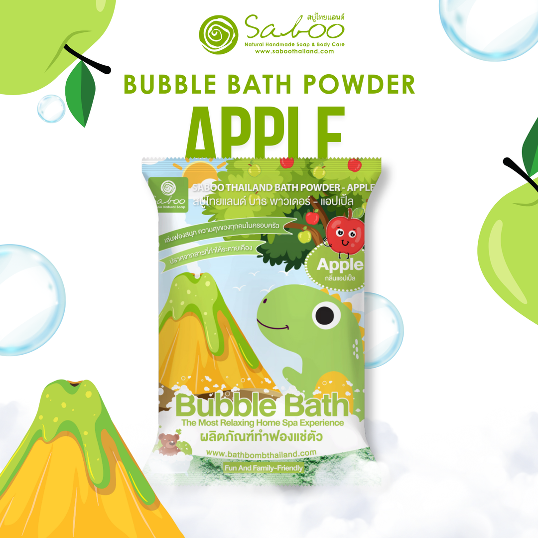 Bubble Bath Powder - 100g - Apple