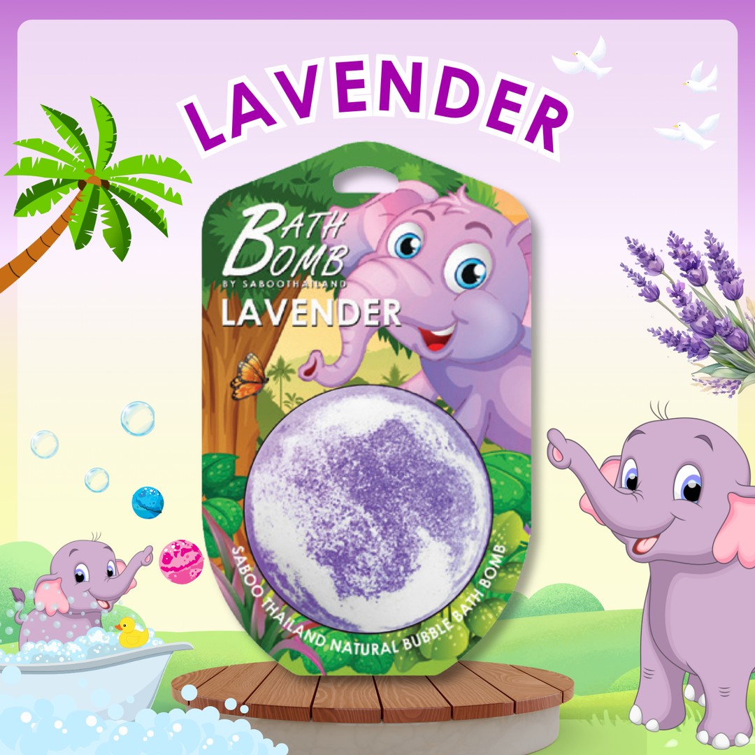 Bubble Bath Bomb - Jungle Package - 150g - Lavender