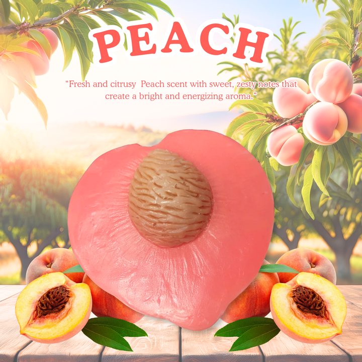 Natural Fancy Soap - 100g - Peach