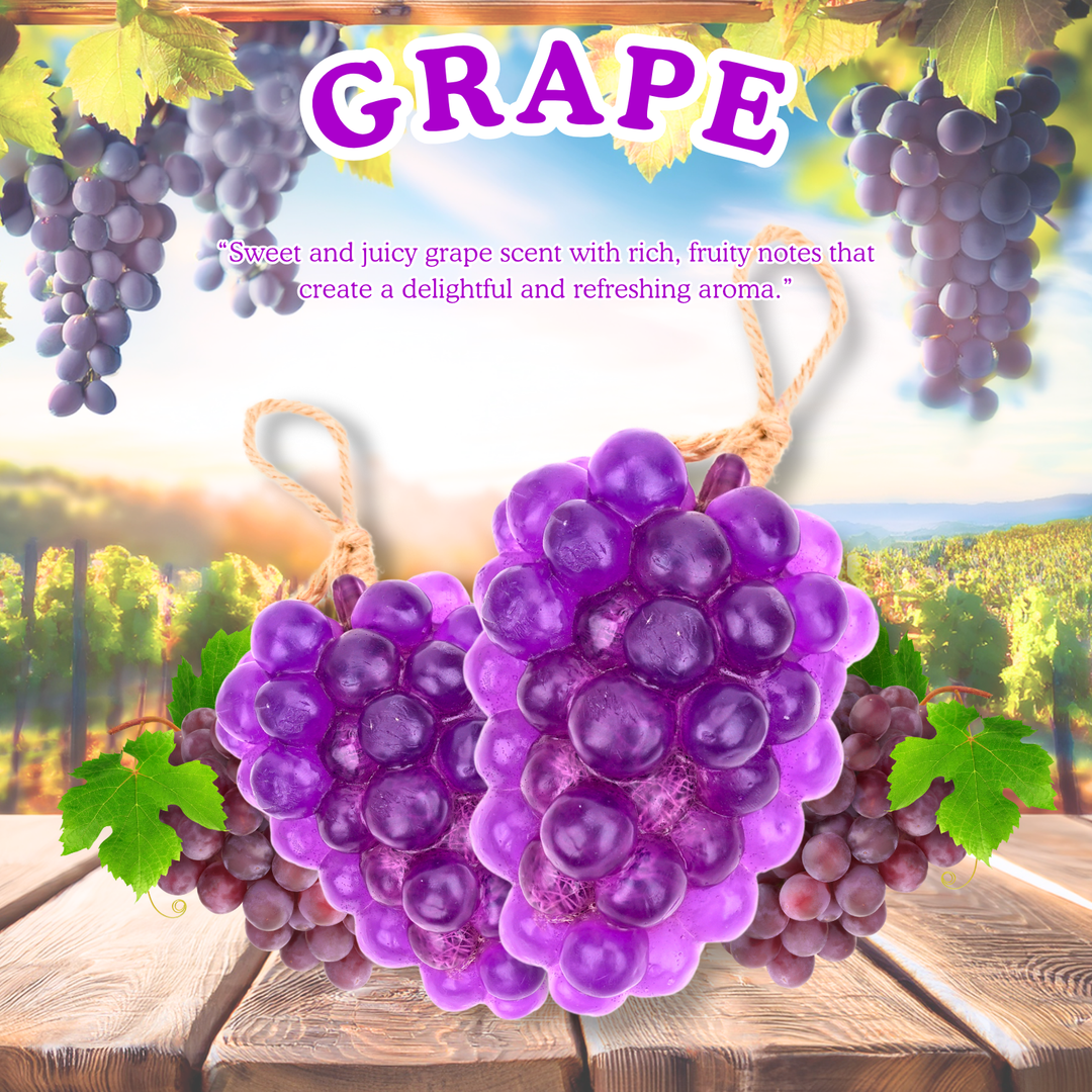 Natural Fancy Soap - Grape