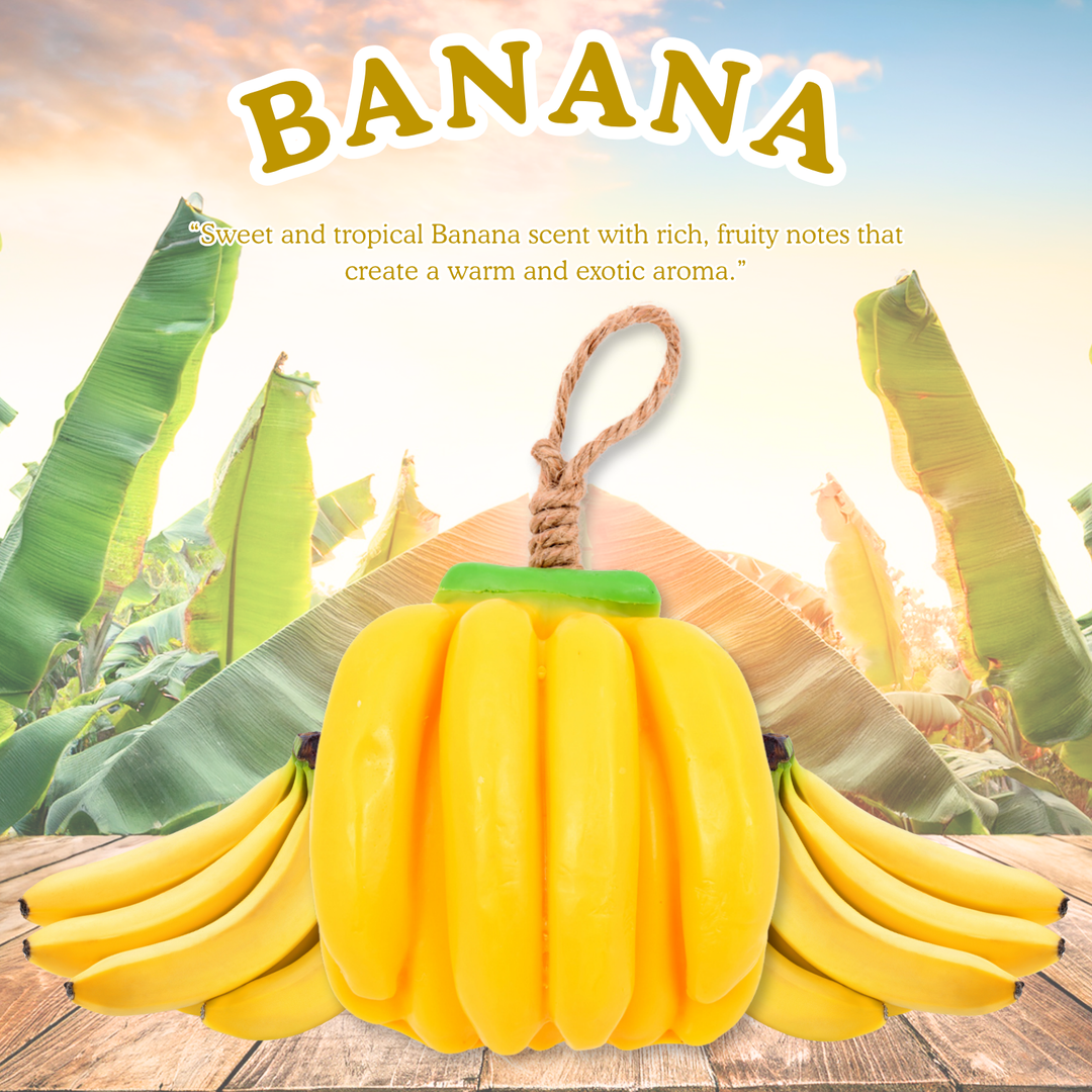 Natural Fancy Soap - 100g - Banana Type A