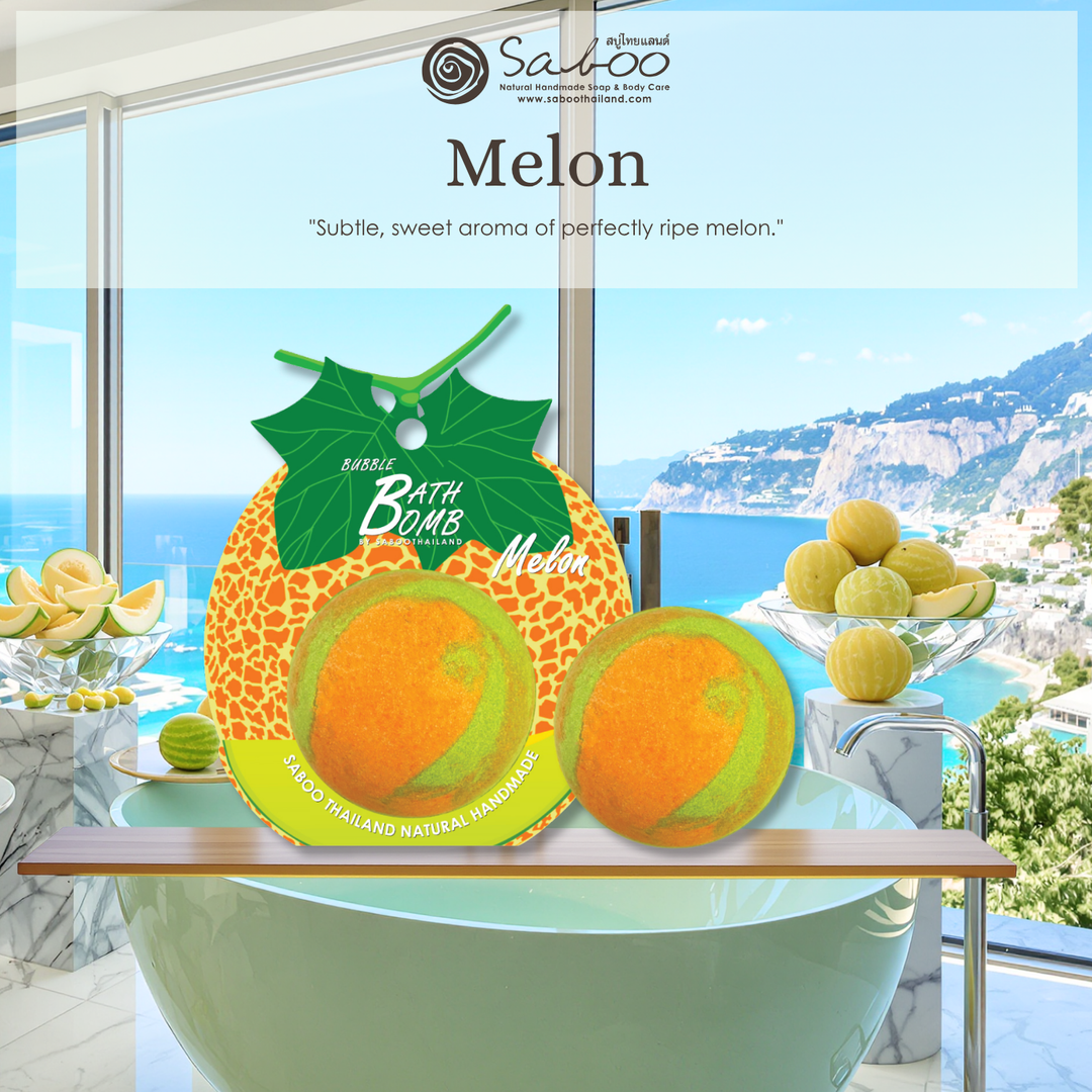 Bubble Bath Bomb - Fruit Package - 150g - Melon