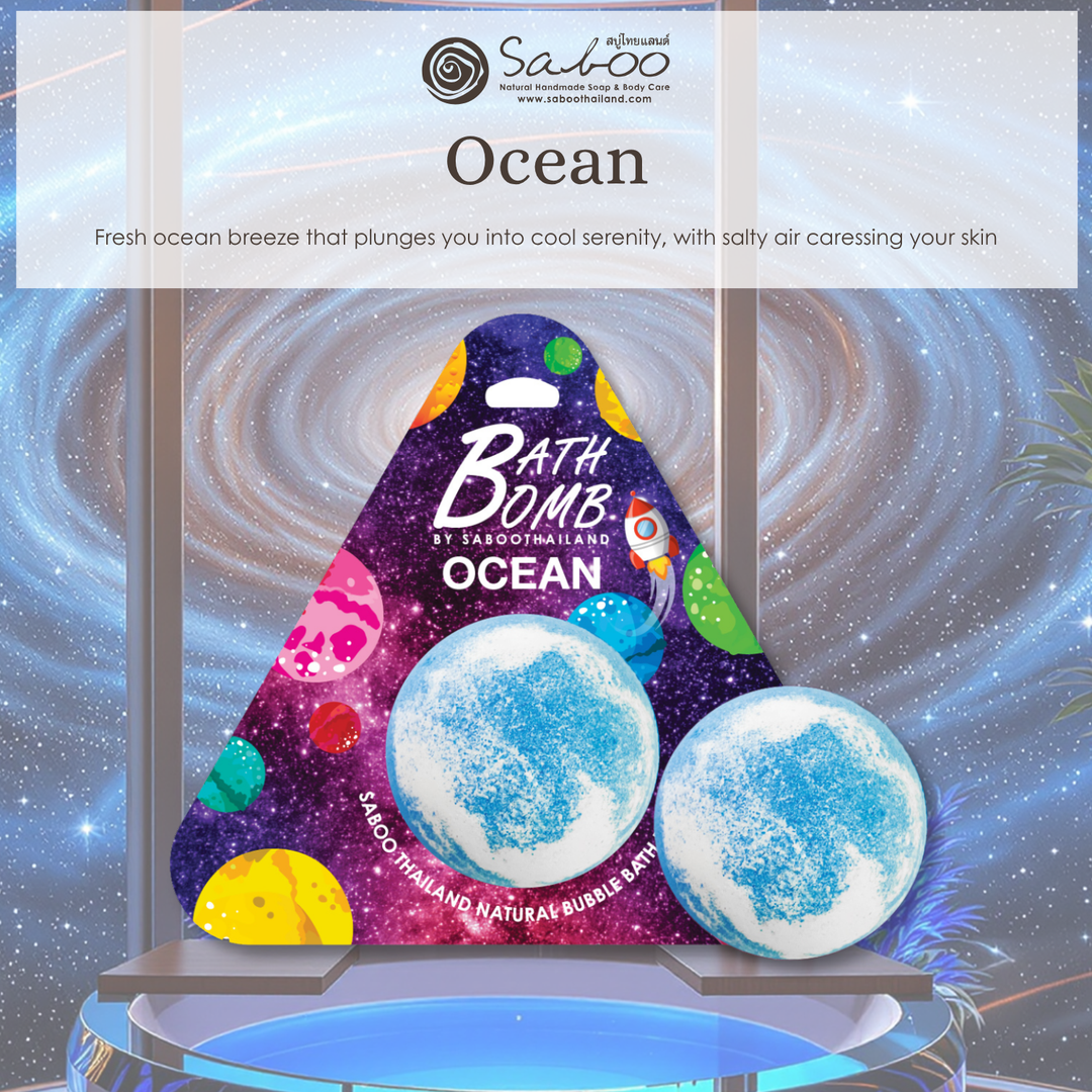 Bubble Bath Bomb - Space Package - 150g - Ocean