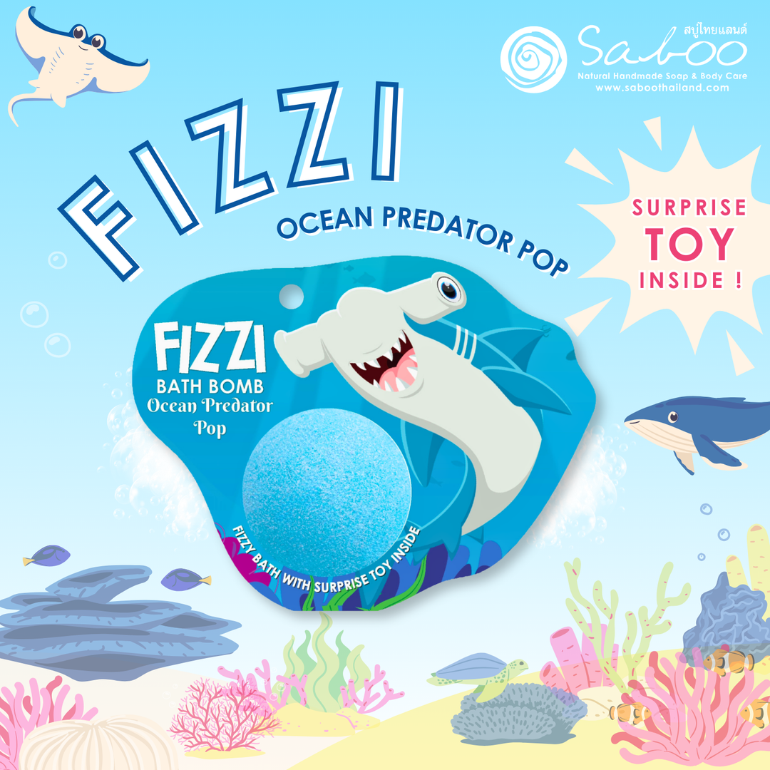 Fizzy Bath Bomb - Sea Animal Package - 100g - Ocean Predator Pop