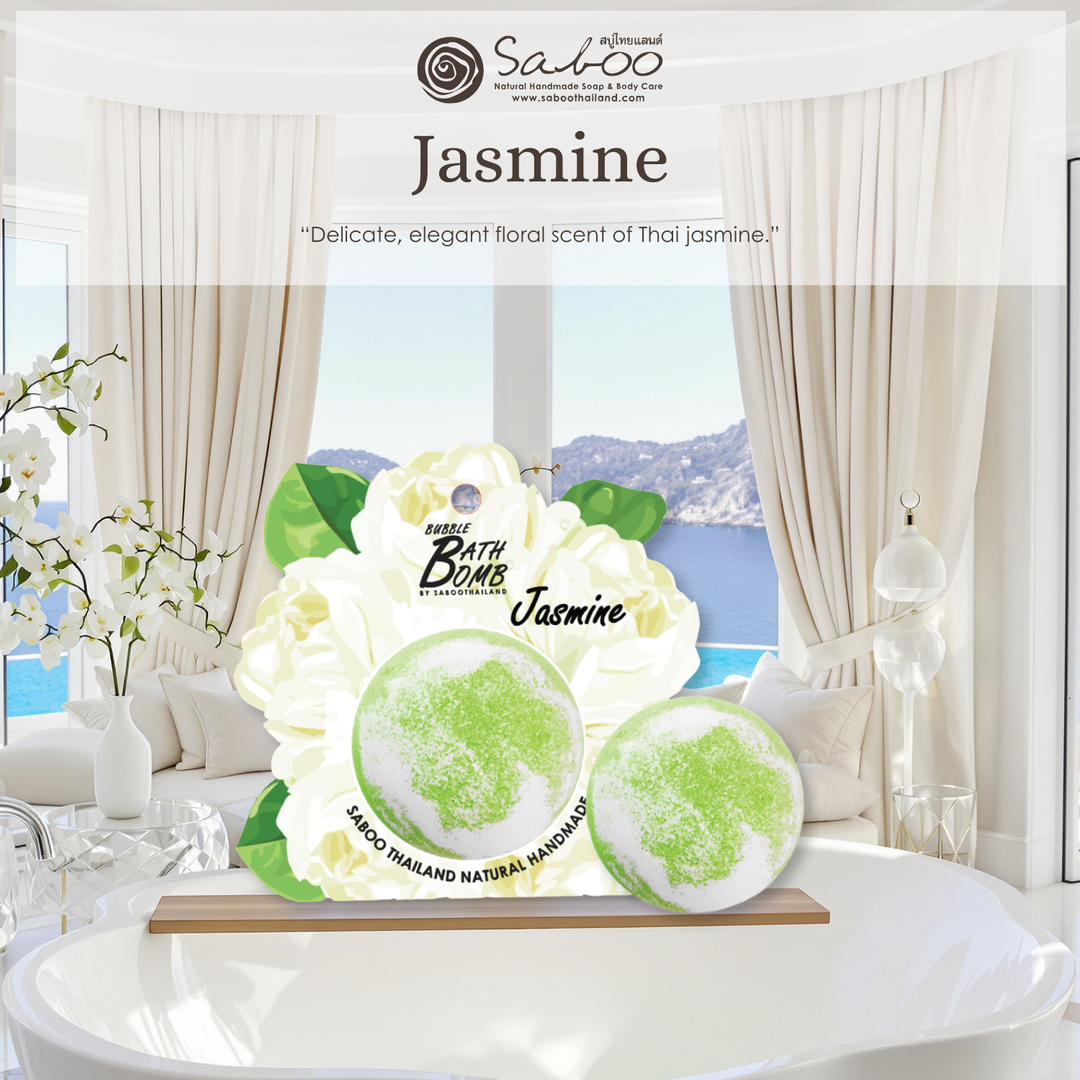 Bubble Bath Bomb - Flower Package - 150g - Jasmine