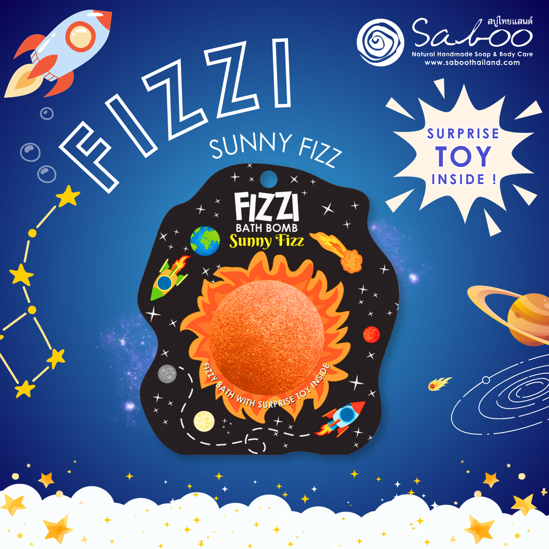 Fizzy Bath Bomb - Solar System Package - 100g - Sunny Fizz