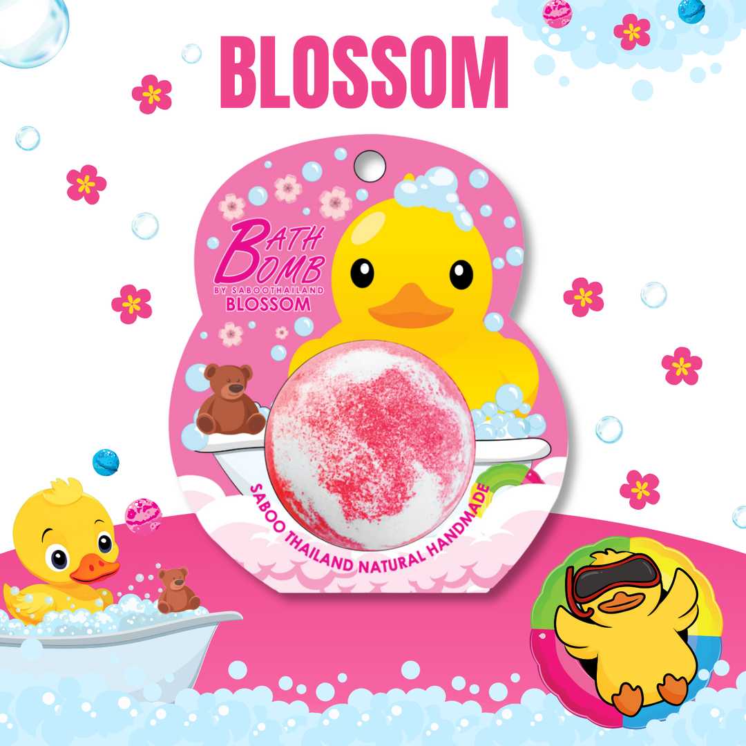 Bubble Bath Bomb - Duck Package - 150g - Blossom