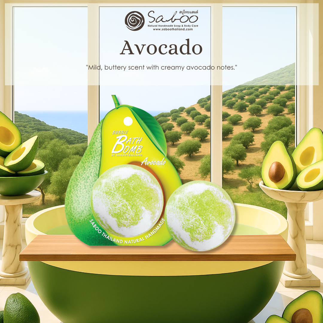 Bubble Bath Bomb - Fruit Package - 150g - Avocado