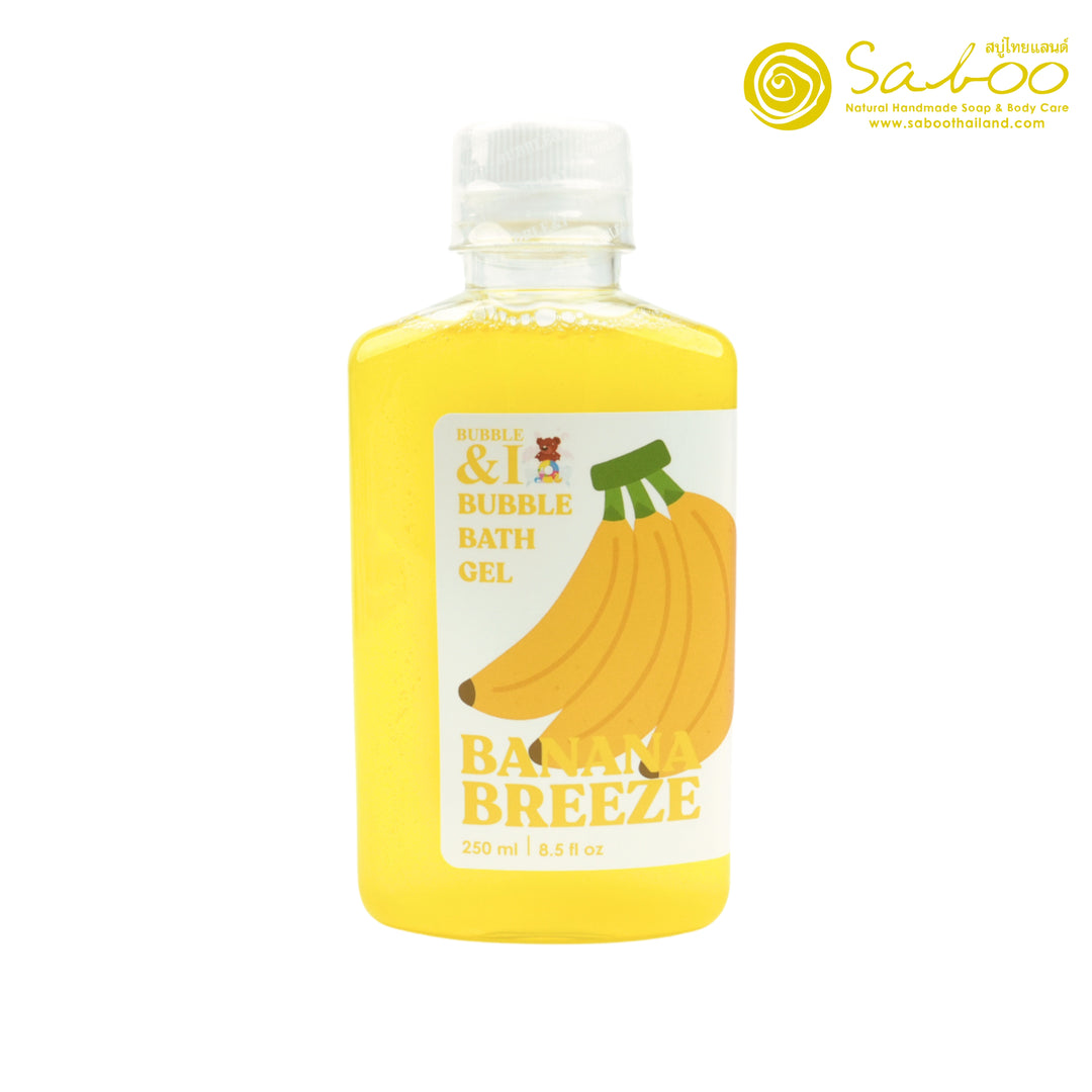 Bubble Bath Gel - 250 ml - Banana Breeze
