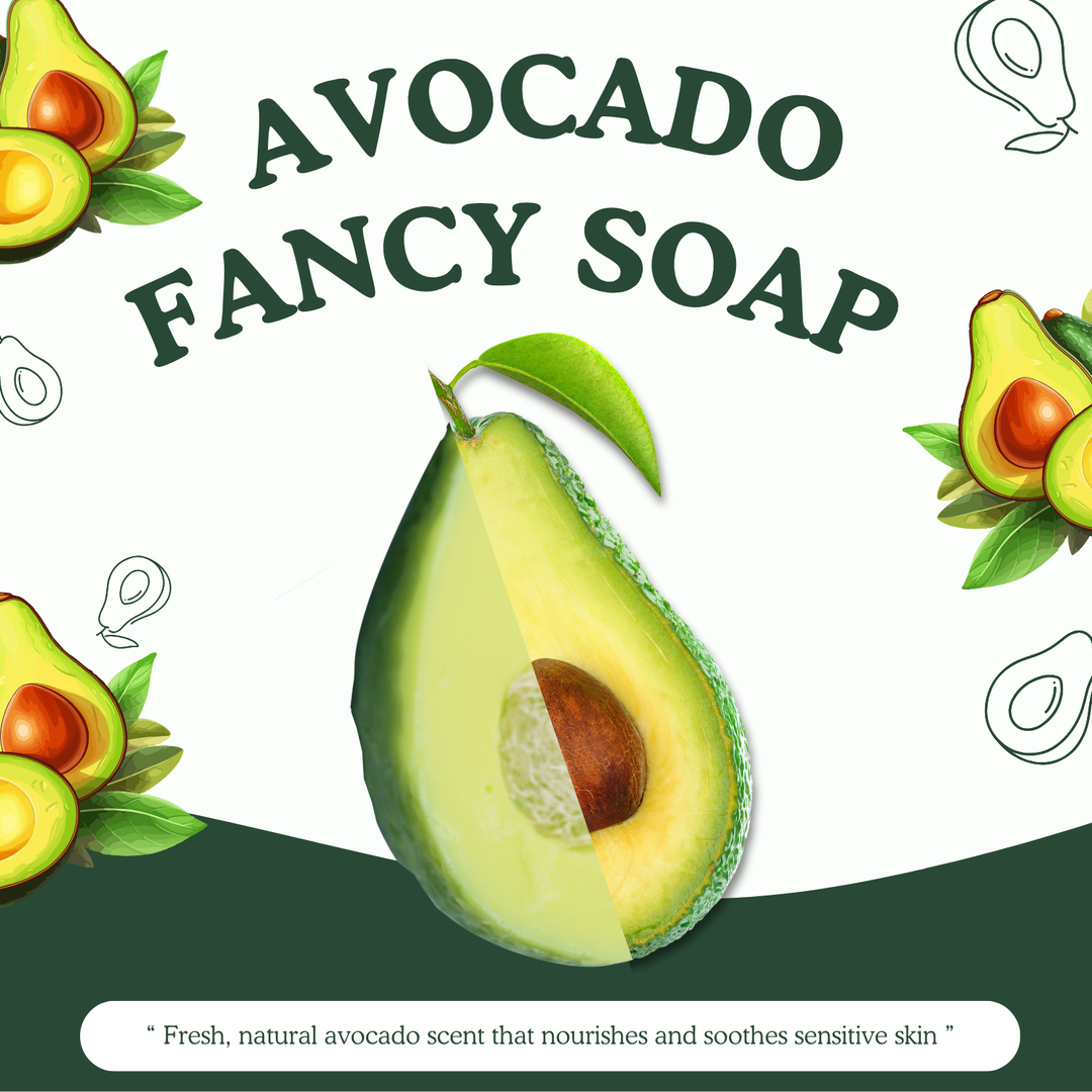 Natural Fancy Soap - 100g - Avocado
