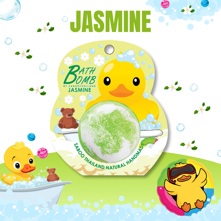 Bubble Bath Bomb - Duck Package - 150g - Jasmine