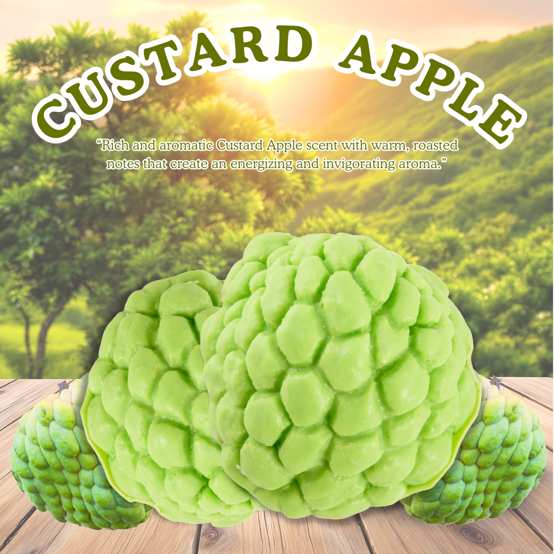 Natural Fancy Soap - 100g - Custard Apple