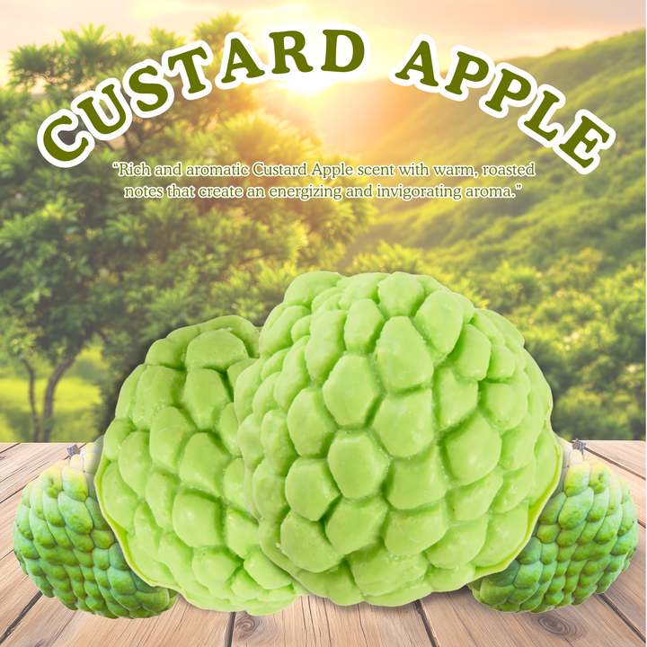 Natural Fancy Soap - 100g - Custard Apple