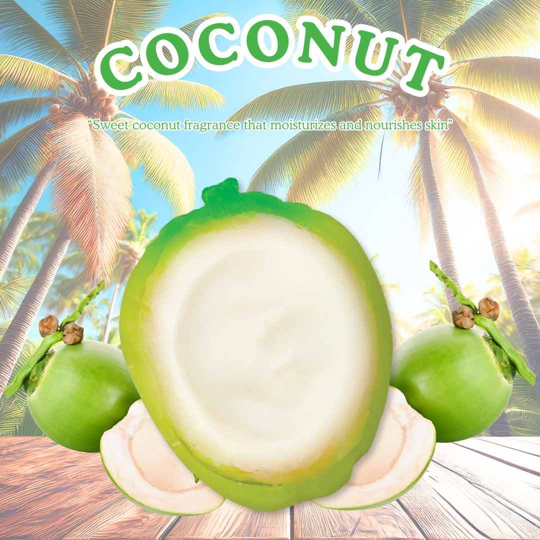Natural Fancy Soap - 100g - Coconut Green