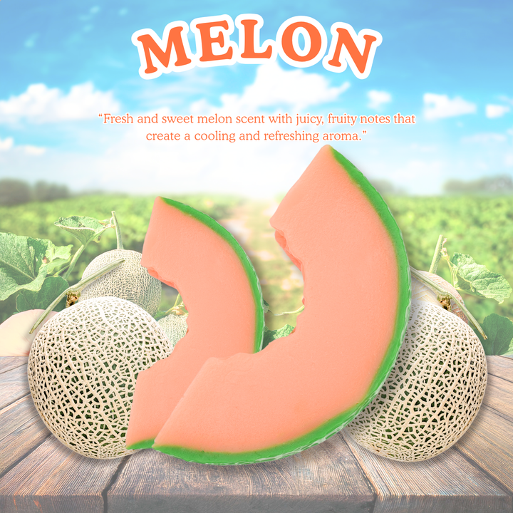 Natural Fancy Soap - Melon