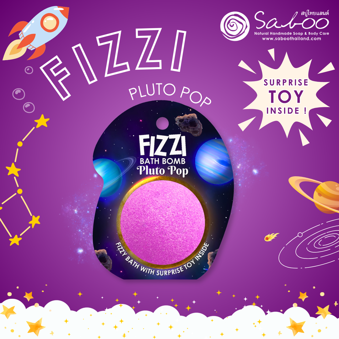 Fizzy Bath Bomb - Solar System Package - 100g - Pluto Pop
