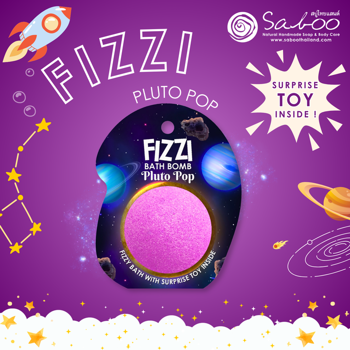 Fizzy Bath Bomb - Solar System Package - 100g - Pluto Pop