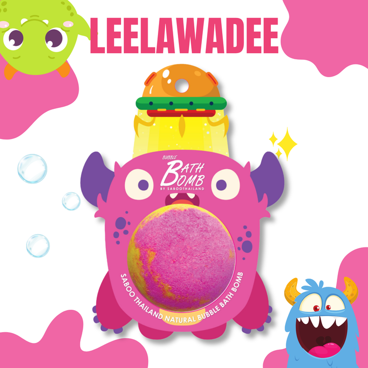 Bubble Bath Bomb - Monster - 150g - Leelawadee