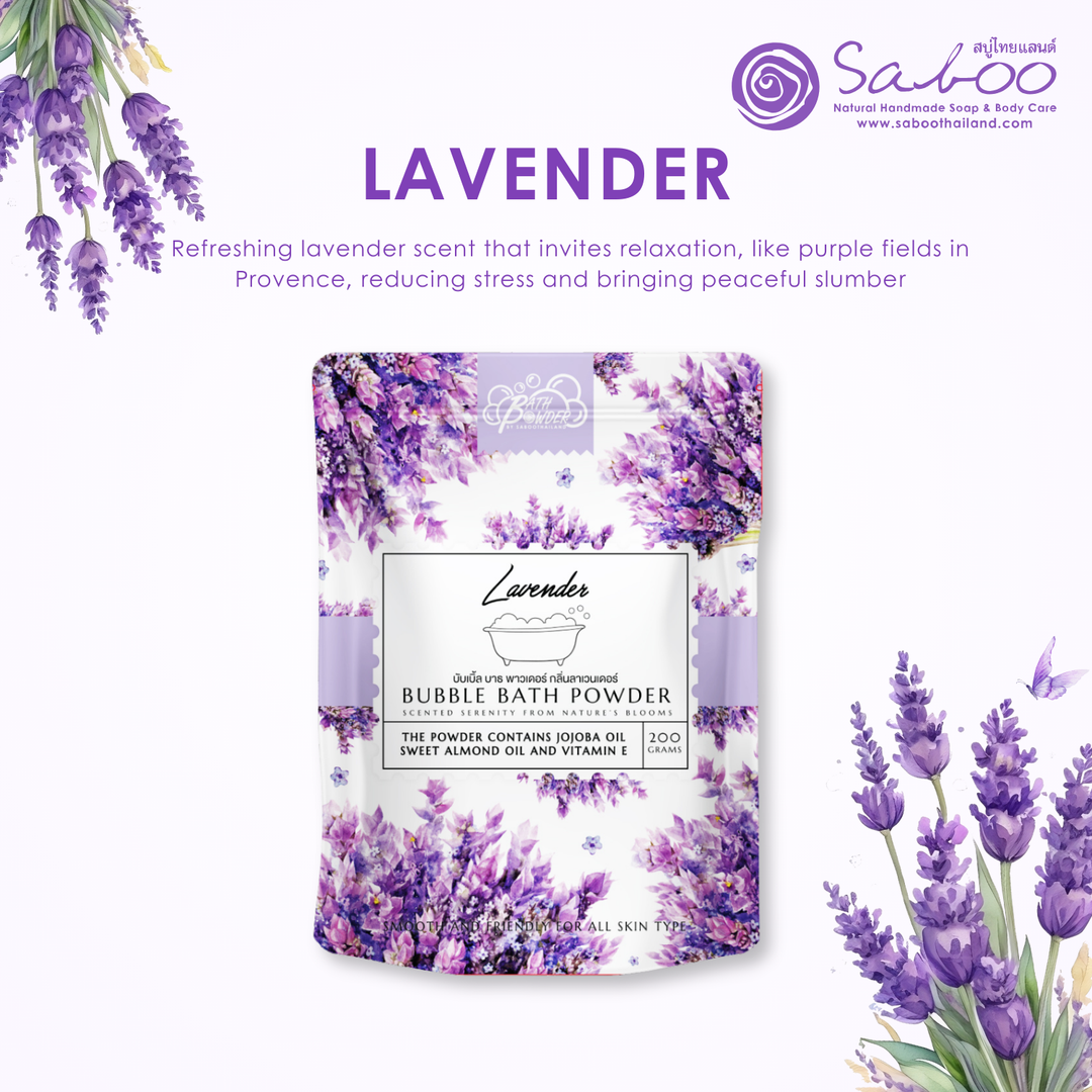 Bubble Bath Powder - 200g - Lavender