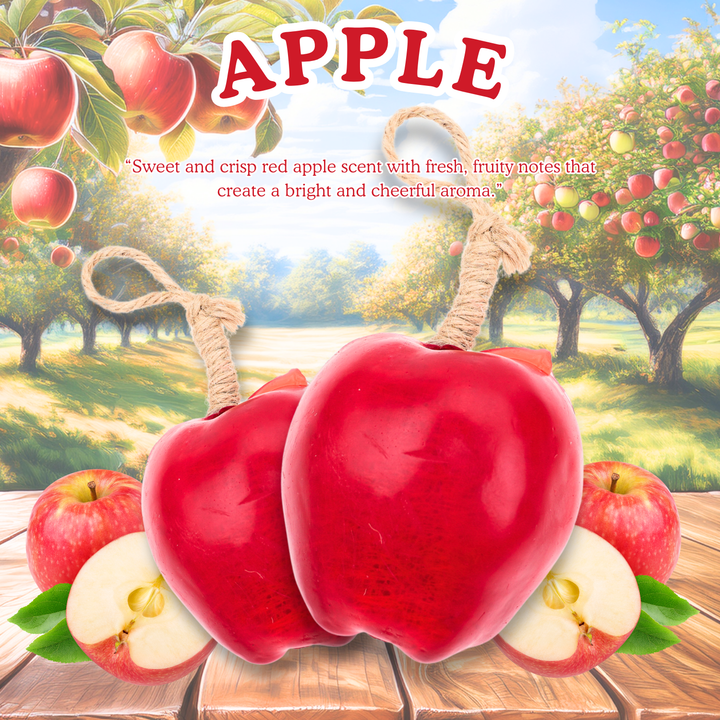 Natural Fancy Soap - 100g - Apple Red