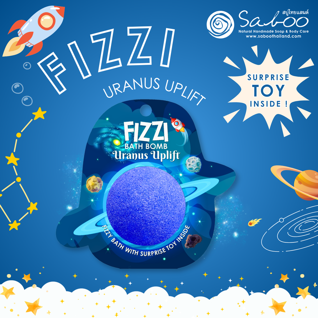 Fizzy Bath Bomb - Solar System Package - 100g - Uranus Uplift