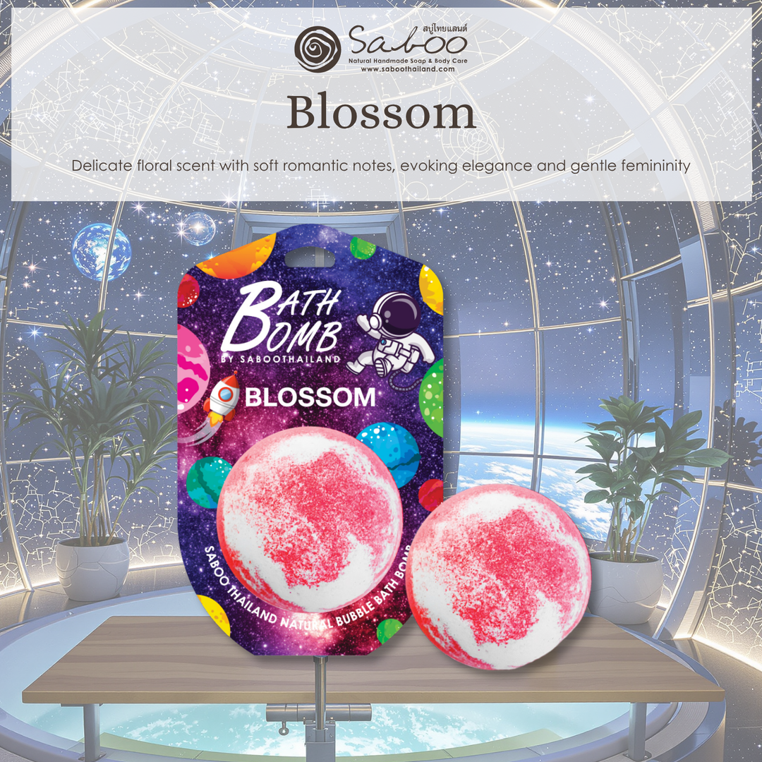 Bubble Bath Bomb - Space Package - 150g - Blossom
