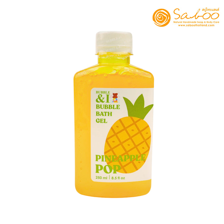 Bubble Bath Gel - 250 ml - Pineapple Pop