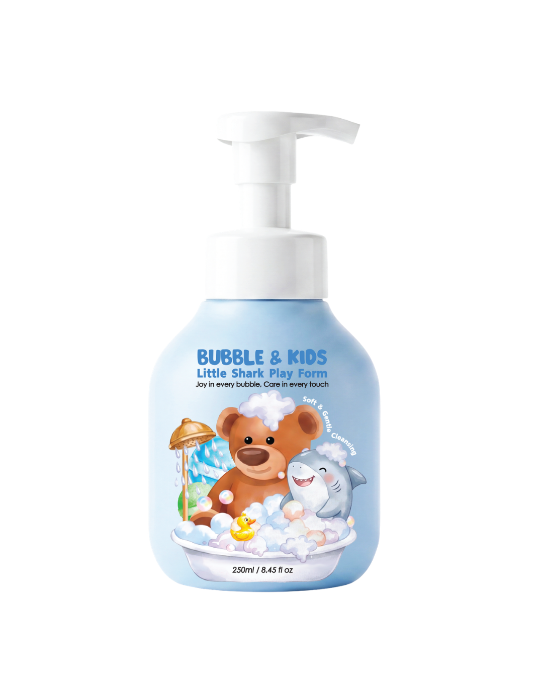 KIDS FOAM WASH 250 ML - LITTLE SHARK PLAY FOAM